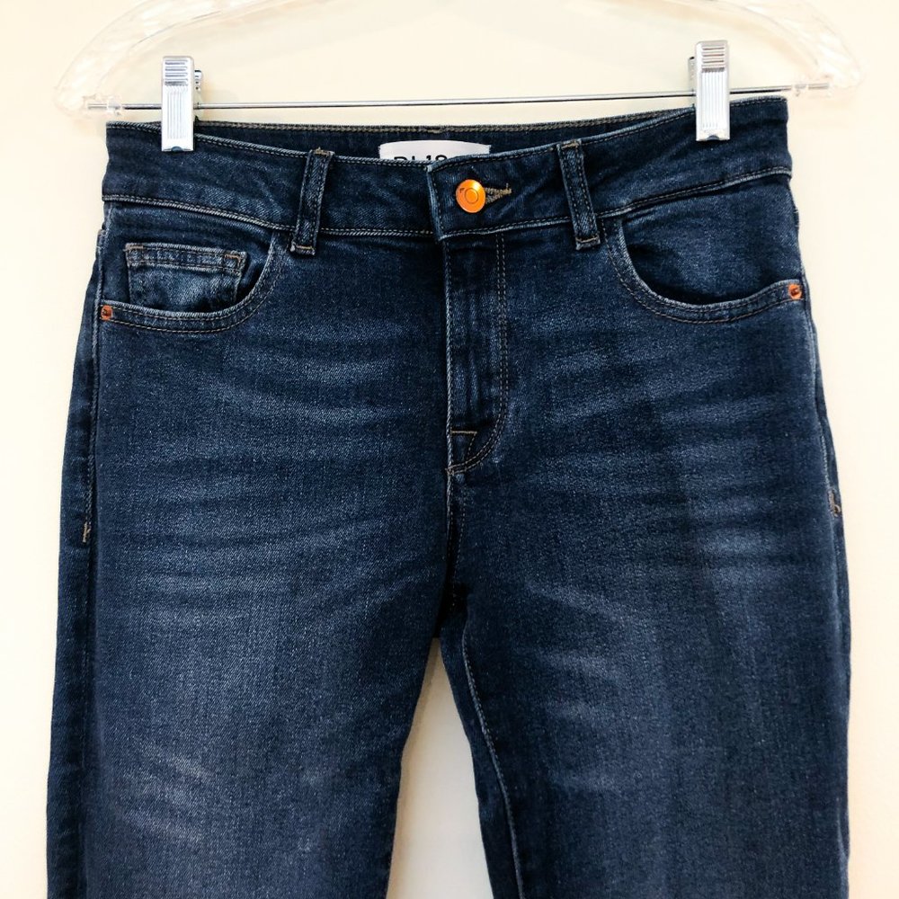 DL1961 Florence Raw Hem Denim Skinny Jeans 26 - Picture 7 of 10